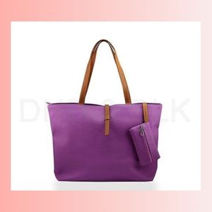 Purple shoulder bag